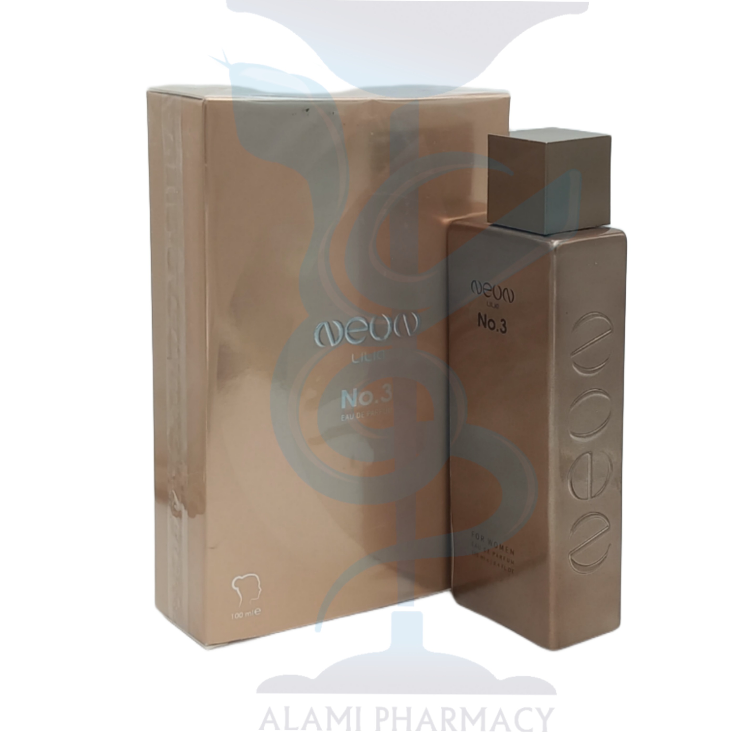 عطر ادکلن زنانه نئون Neon شماره 3 حجم ۱۰۰ میلی لیتر