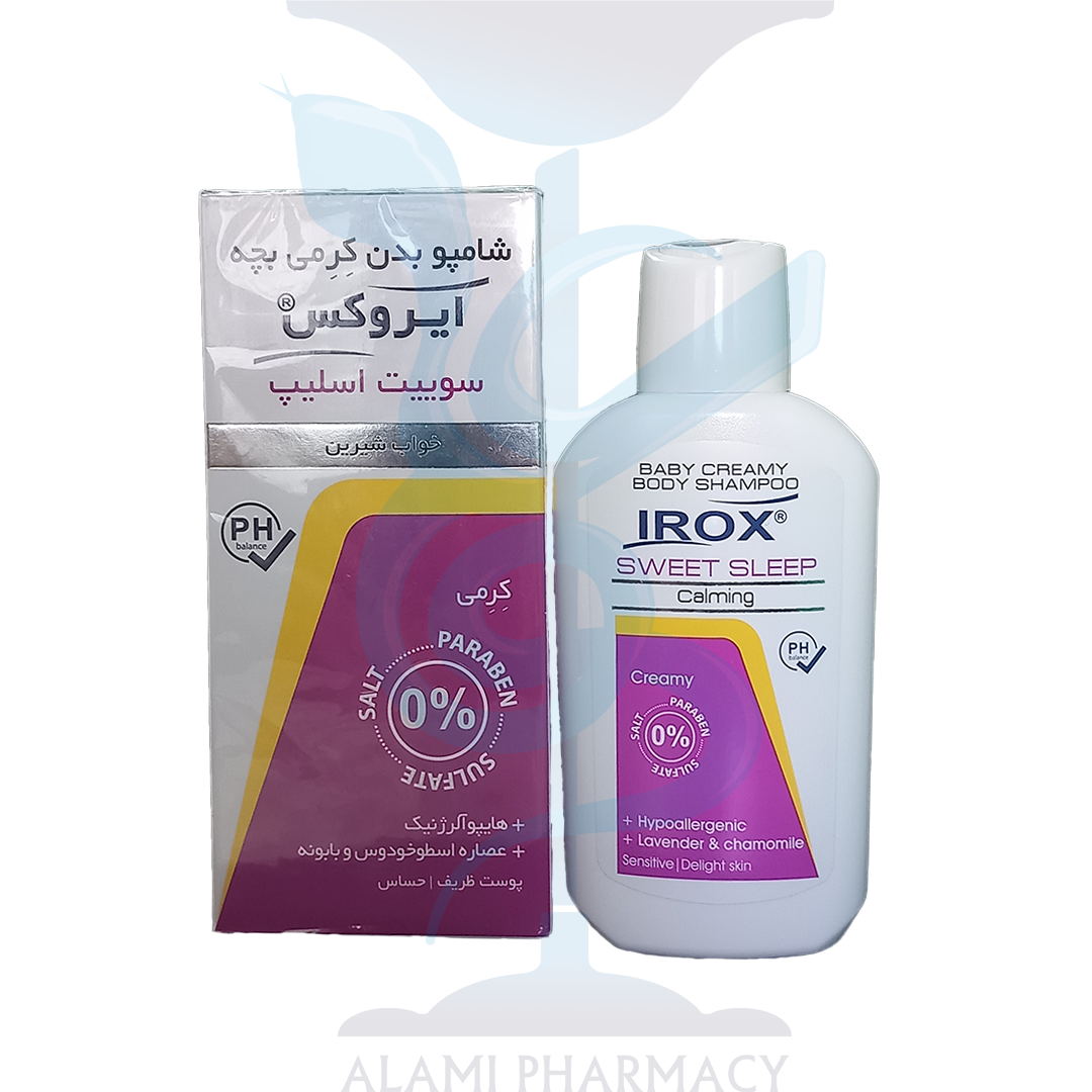 شامپو بدن کرمی سوییت اسلیپ ایروکس کودک
