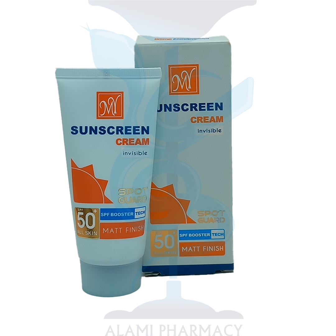 کرم ضد آفتاب و ضد لک گارد مات بی رنگ انواع پوست مای spf 50