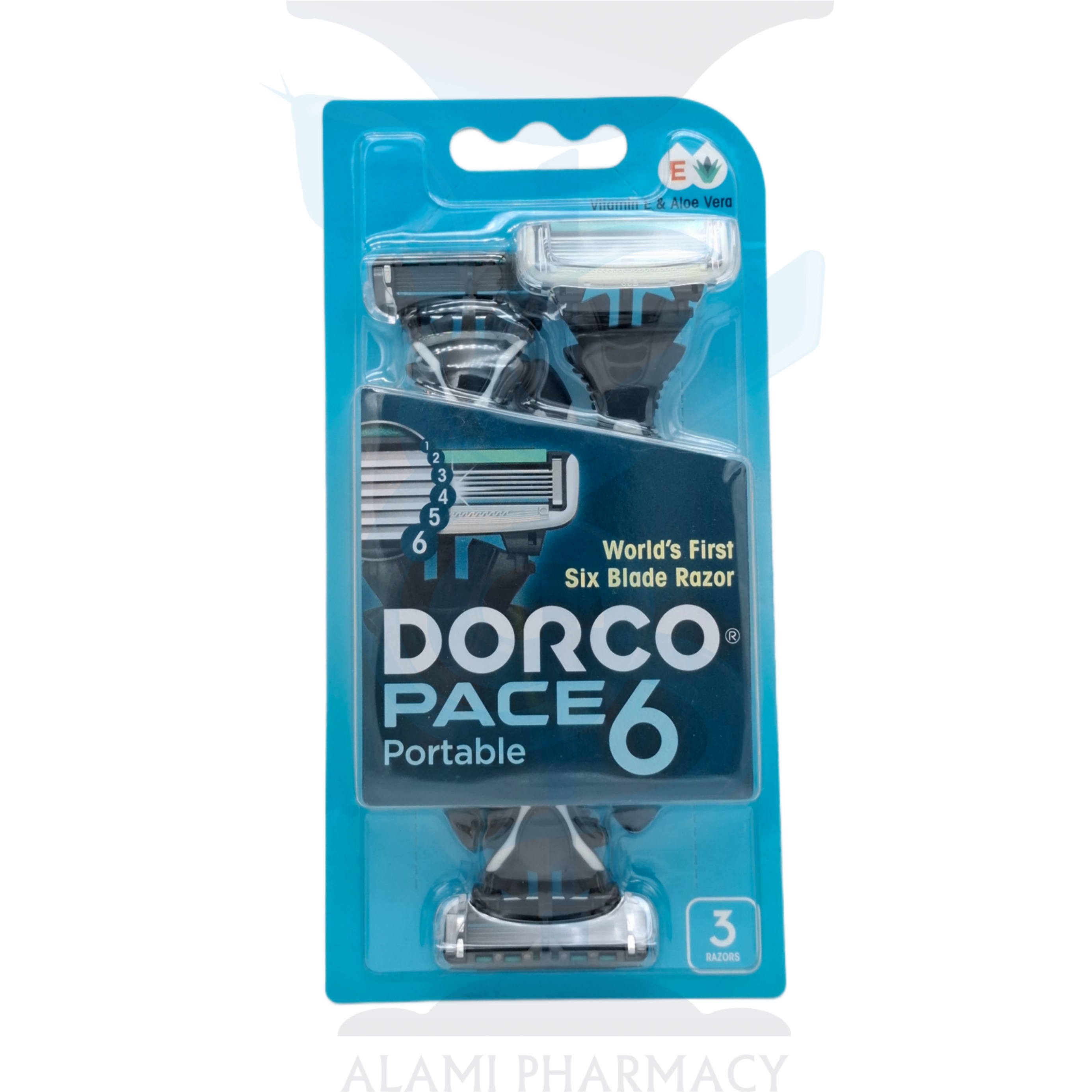 ژیلت 6 لبه دورکو Dorco بسته 3 عددی ویتنام