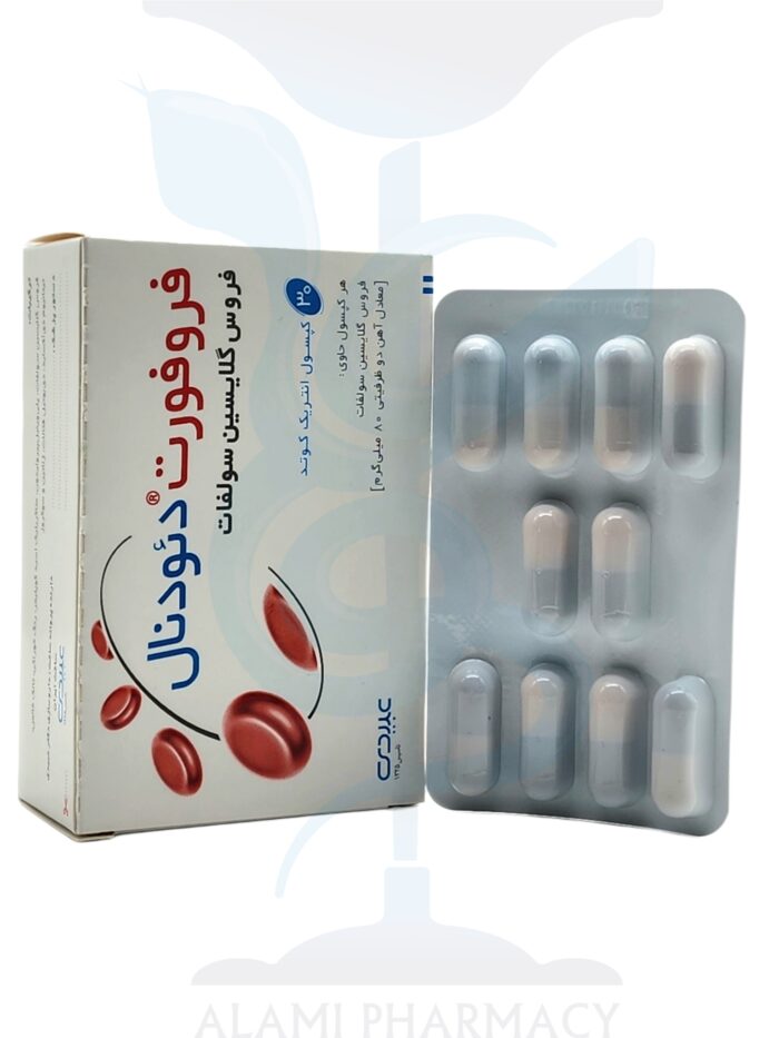 Picsart_26-01-04_08-33-25-881 کپسول فروفورت دئودنال عبیدی 30 عددی - تصویر 1